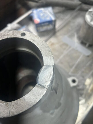 Aluminium weld repairs