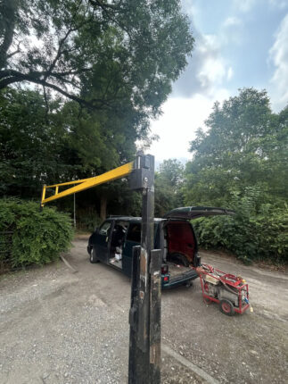 Overhead barrier repair